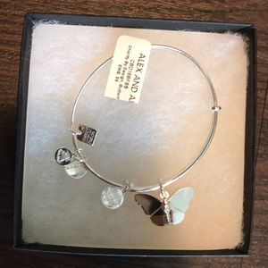 Alex and Ani butterfly bracelet